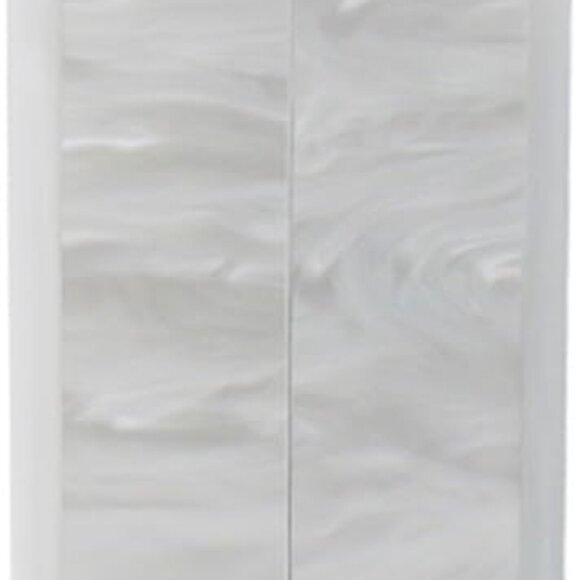 Women's Elegant Acrylic Evening Bag with Pearl Chain - Perfect for Any Occasion - Picture 3 of 8